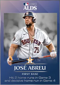 Jose Abreu, 99 2023 Postseason - MLB the Show 23