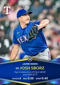 Josh Sborz, 97 Monthly Awards - MLB the Show 23