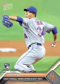 Kodai Senga 94 Topps Now