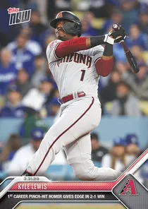Kyle Lewis 91 Topps Now