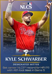 Kyle Schwarber 99 2023 Postseason