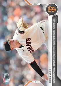 Logan Webb 95 Topps Now