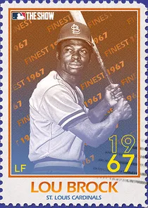 Lou Brock, 99 Finest - MLB the Show 23