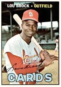 Lou Brock 89 Postseason