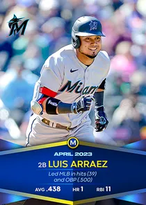 Luis Arraez, 98 Monthly Awards - MLB the Show 23