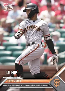 Luis Matos 92 Topps Now