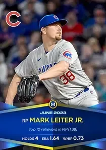 Mark Leiter Jr., 95 Monthly Awards - MLB the Show 23