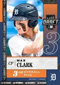 Max Clark, 99 2023 Draft - MLB the Show 23