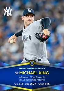 Michael King, 99 Monthly Awards - MLB the Show 23