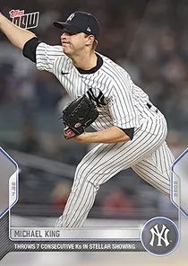 Michael King 90 Topps Now