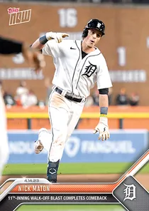 Nick Maton 91 Topps Now