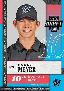 Noble Meyer, 97 2023 Draft - MLB the Show 23