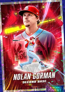 Nolan Gorman, 99 2023 Finest - MLB the Show 23