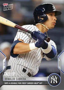 Oswaldo Cabrera 94 Topps Now