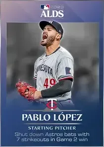 Pablo Lopez, 99 2023 Postseason - MLB the Show 23
