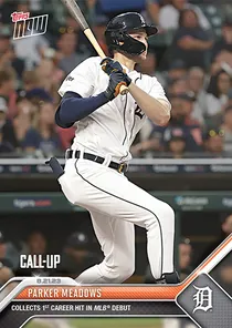 Parker Meadows 95 Topps Now