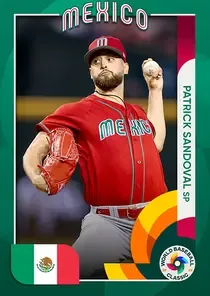 Patrick Sandoval 95 World Baseball Classic