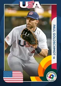 Paul Goldschmidt 95 World Baseball Classic