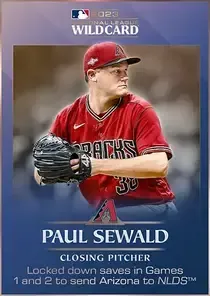Paul Sewald, 97 2023 Postseason - MLB the Show 23