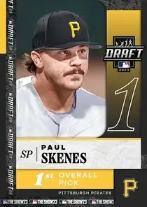 Paul Skenes, 99 2023 Draft - MLB the Show 23