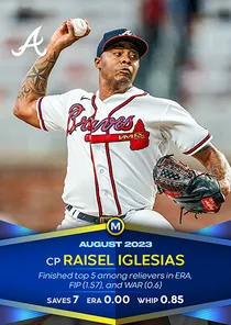 Raisel Iglesias 98 Monthly Awards