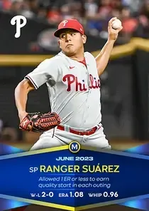 Ranger Suarez, 97 Monthly Awards - MLB the Show 23