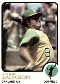 Reggie Jackson 84 All-Star