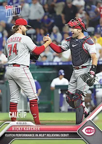 Ricky Karcher 91 Topps Now