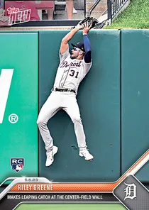 Riley Greene 91 Topps Now