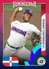 Roansy Contreras 84 World Baseball Classic