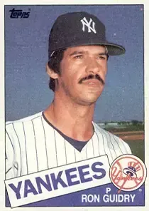 Ron Guidry 81 Veteran