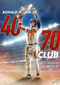 Ronald Acuna Jr., 99 Milestone - MLB the Show 23