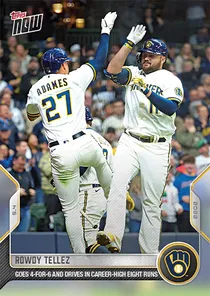 Rowdy Tellez 94 Topps Now