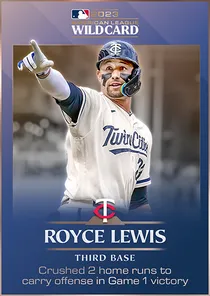 Royce Lewis, 99 2023 Postseason - MLB the Show 23