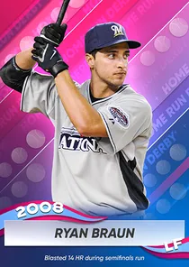 Ryan Braun 97 Home Run Derby