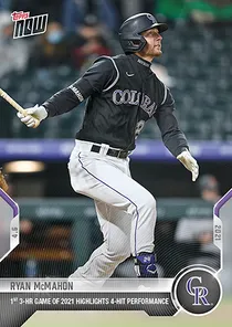 Ryan McMahon 90 Topps Now