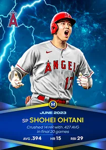 Shohei Ohtani, 99 Monthly Awards - MLB the Show 23