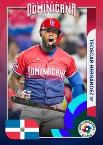 Teoscar Hernandez 97 World Baseball Classic