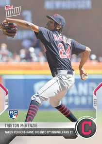 Triston McKenzie 95 Topps Now