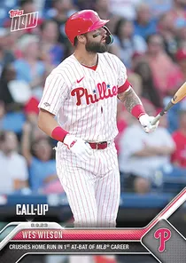 Weston Wilson 95 Topps Now