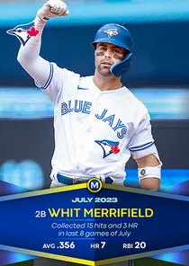 Whit Merrifield, 98 Monthly Awards - MLB the Show 23