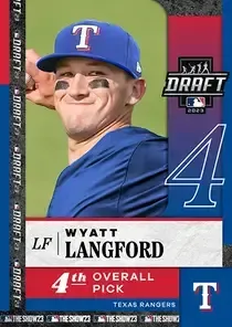 Wyatt Langford, 99 2023 Draft - MLB the Show 23