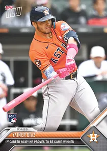 Yainer Diaz 91 Topps Now