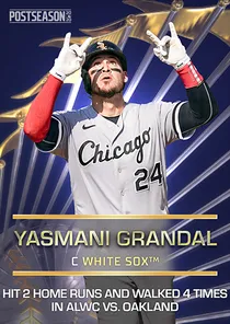 Yasmani Grandal 94 Postseason