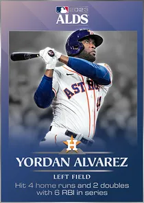 Yordan Alvarez, 99 2023 Postseason - MLB the Show 23
