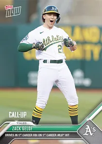 Zack Gelof 92 Topps Now