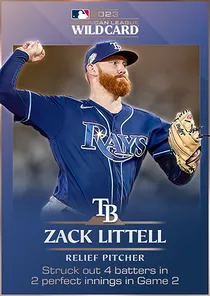 Zack Littell, 98 2023 Postseason - MLB the Show 23