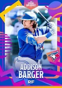Addison Barger, 87 Spring Breakout - MLB the Show 24