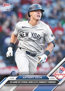 Anthony Volpe 87 Topps Now