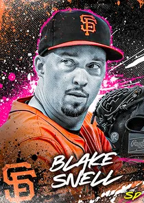Blake Snell 91 Hyper